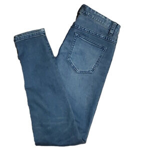 Free People Mid Rise Stretch Skinny Blue Jeans Women's Size W25